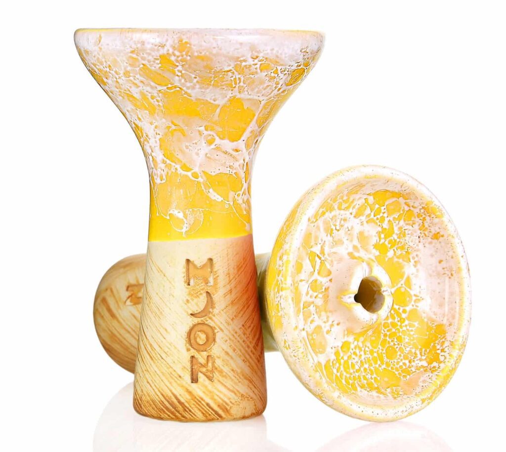 Moon Phunnel Marble (yellow black) чаша для кальяна