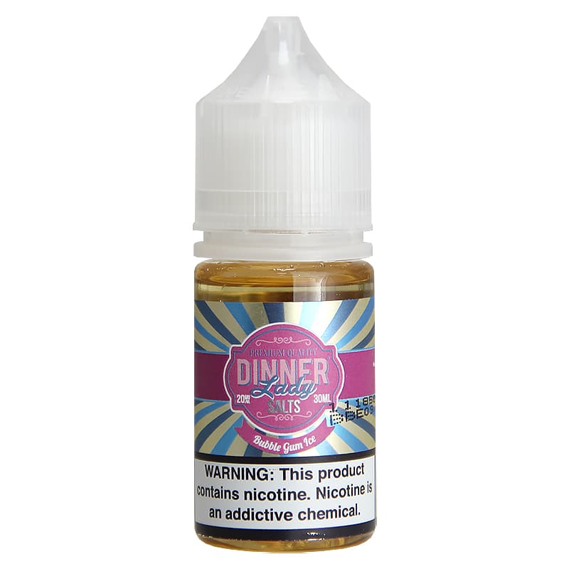 Dinner lady ice salt (bubble gum ice) 20mg M