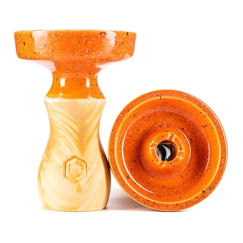 LS Flat glaze (orange juice) чаша для кальяна