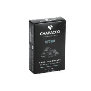 Chabacco 50гр (тёмный шоколад) medium смесь для кальяна