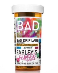 Bad drip salt (farley’s gnarly) 20mg M