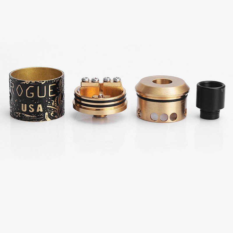 Дрипка Rogue USA Engraved clone (black)