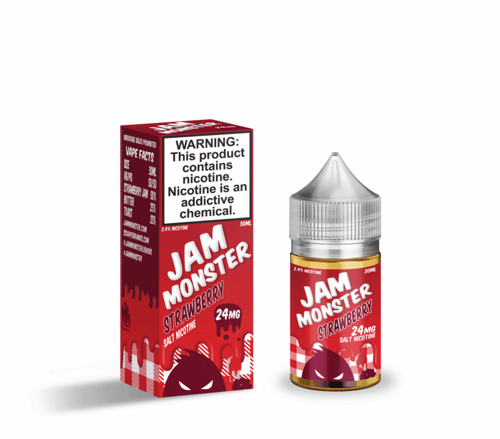 Jam monster salt (strawberry) 20mg M