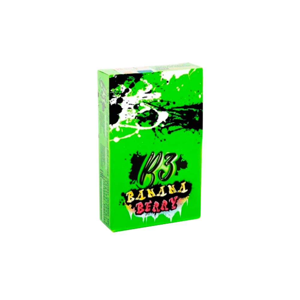 B3 50гр (ягодный банан) табак для кальяна