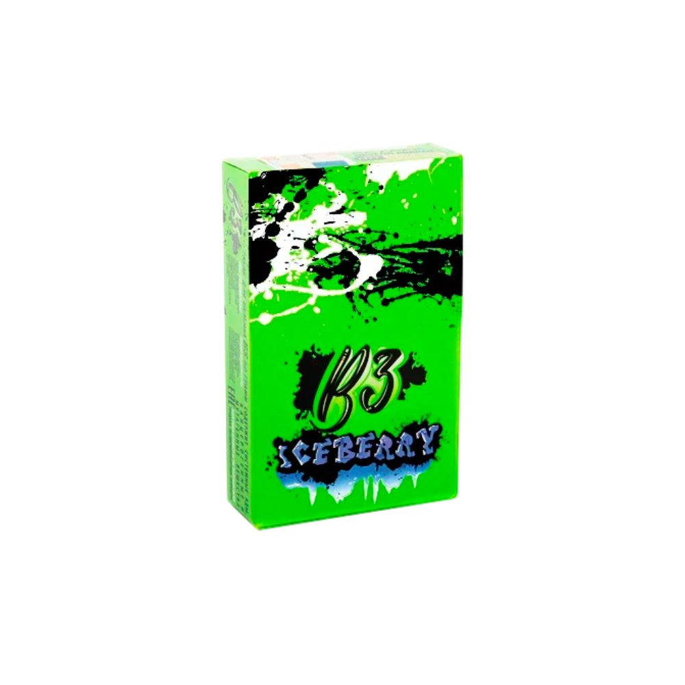 B3 50гр (черника и лёд) табак для кальяна