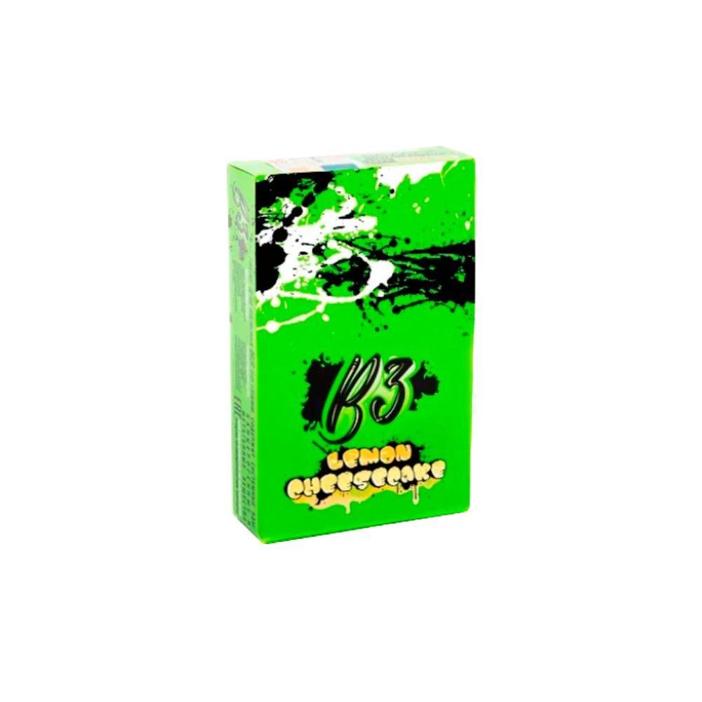 B3 50гр (lemon sheescake) табак для кальяна