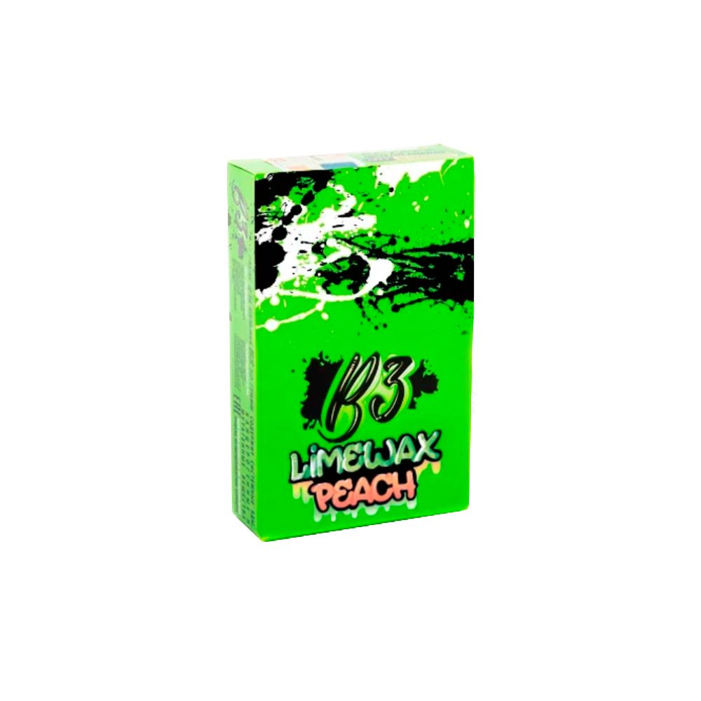 B3 50гр (персик лайм) табак для кальяна