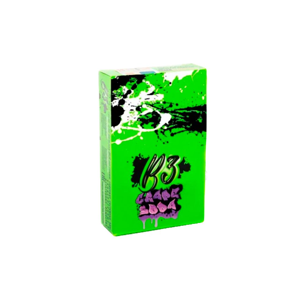 B3 50гр (виноградная газировка) табак для кальяна