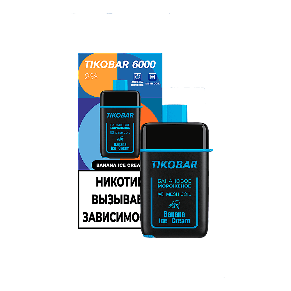 Tikobar 6000 (banana/ice cream) M