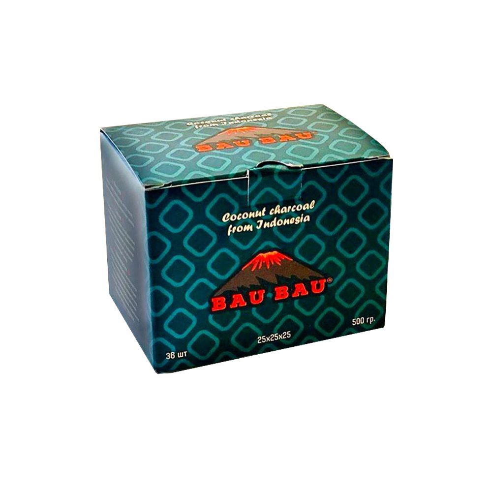 BauBau 25мм/36шт уголь для кальяна