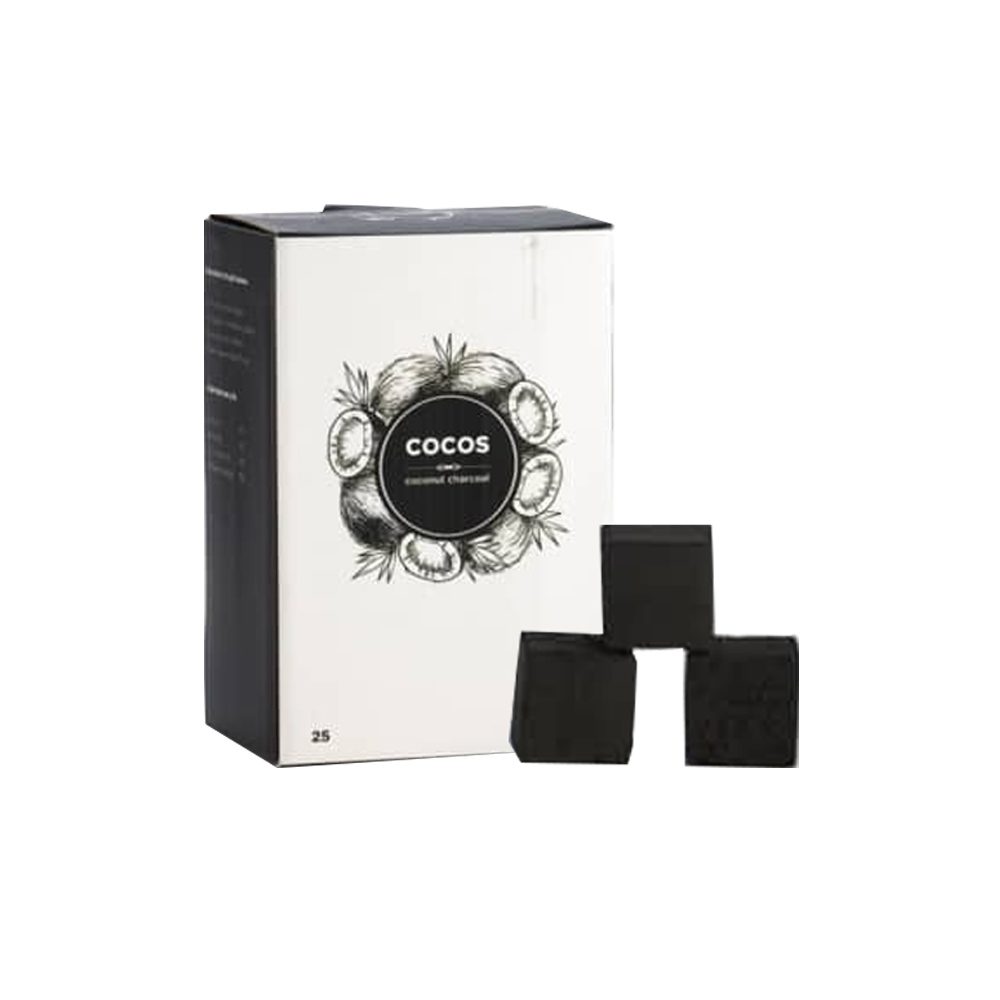 Black & White 25мм/72шт уголь для кальяна