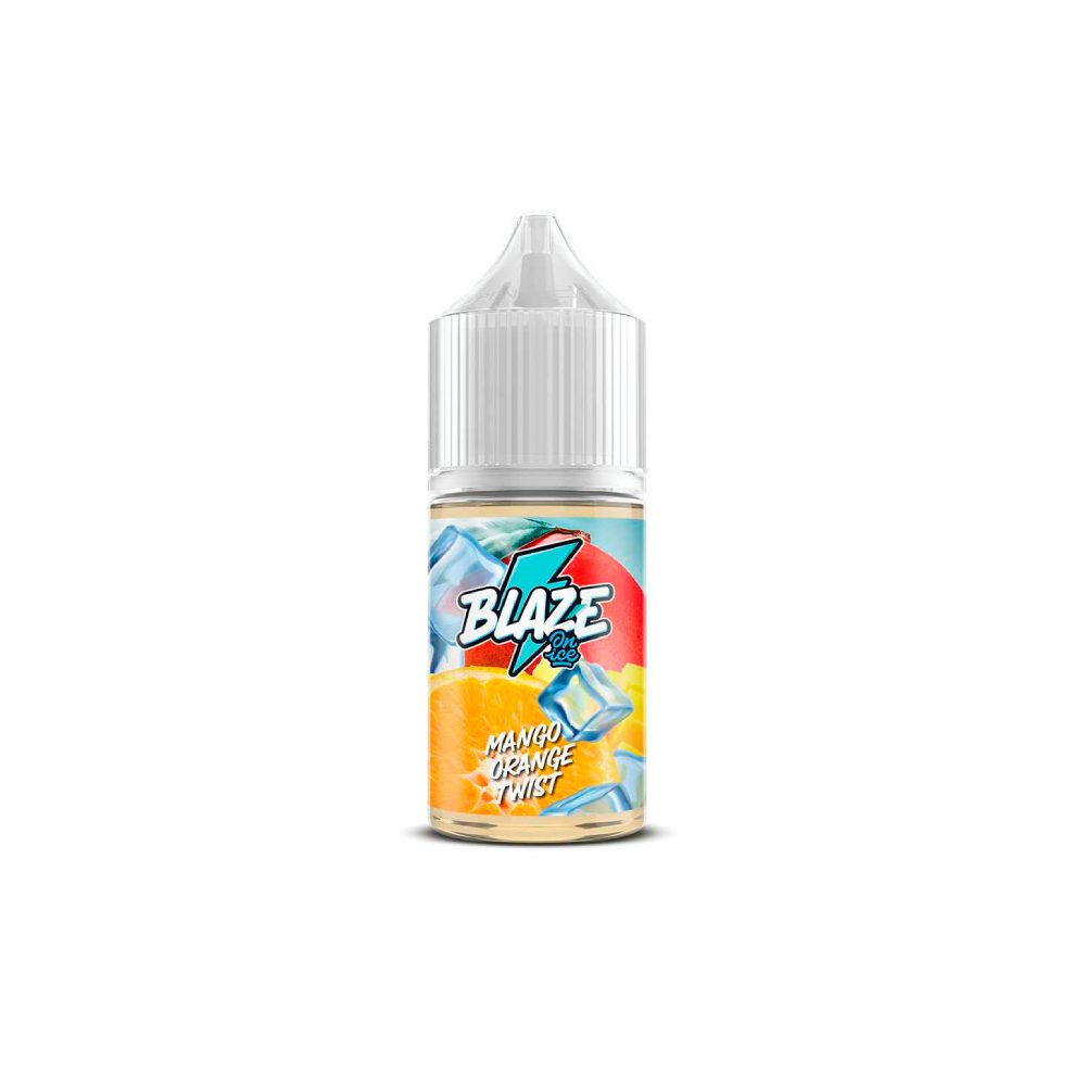 Blaze on ice salt (mango/orange twist)  20 hard M