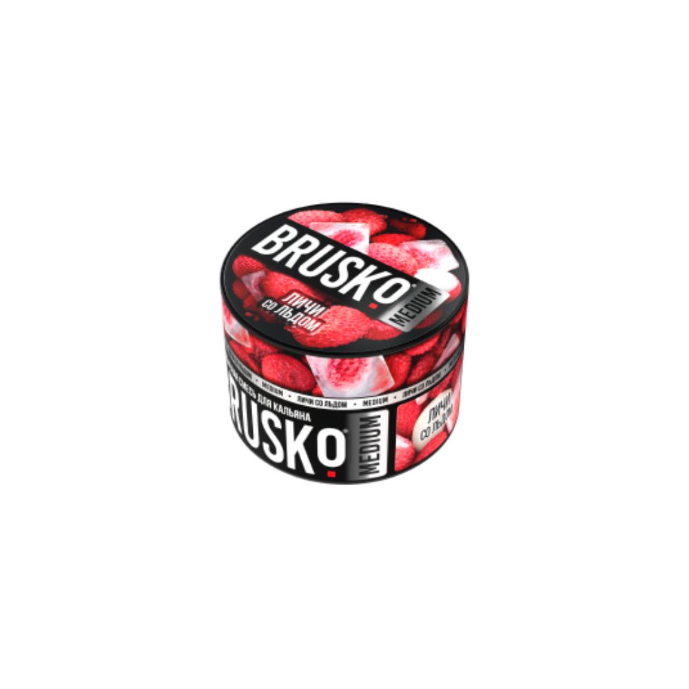 Brusko 50гр (личи со льдом) смесь для кальяна
