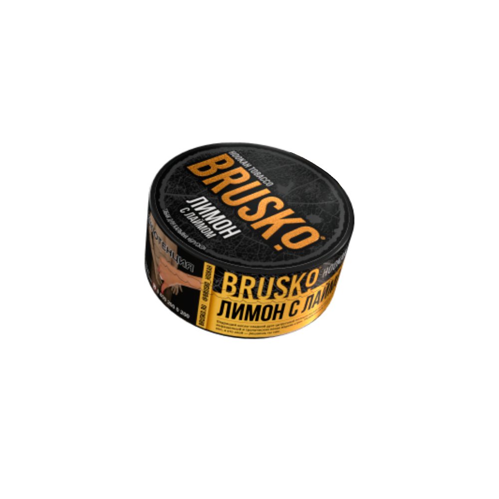 Brusko Tobacco 25гр (лимон с лаймом) табак для кальяна