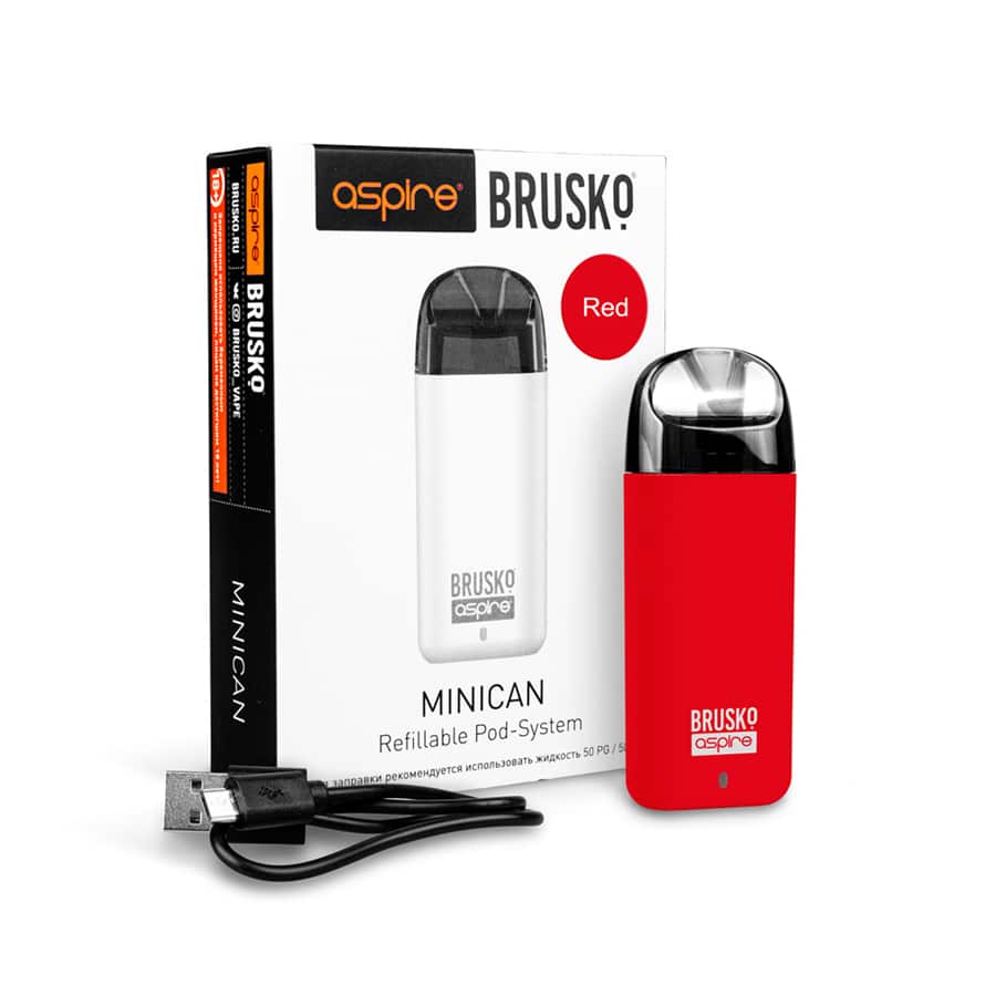Aspire Brusko minican (red) электронная сигарета
