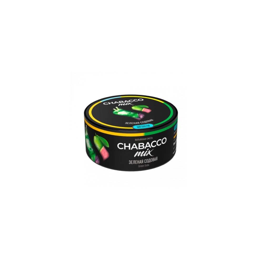 Chabacco Mix Medium 25гр (green soda)