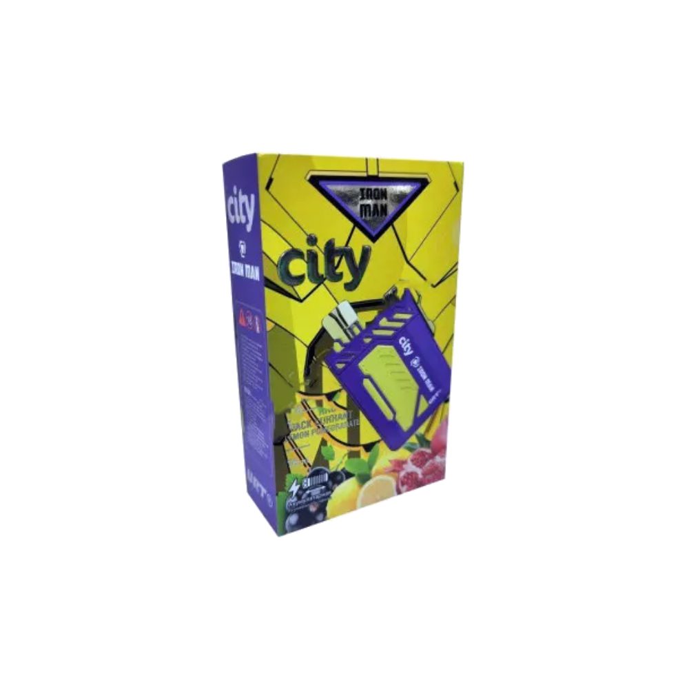 City Iron Man (black currant/lemon/pomegranate) M