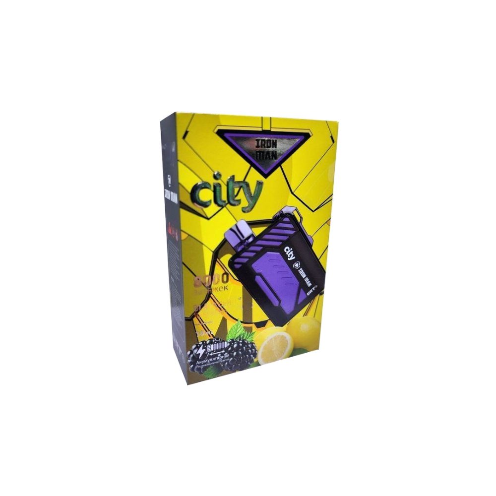 City Iron Man (blackberry/raspberry/lemon) M