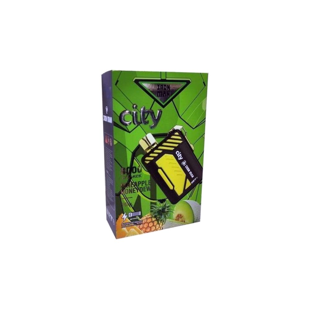 City Iron Man (pineapple/honeydew) M