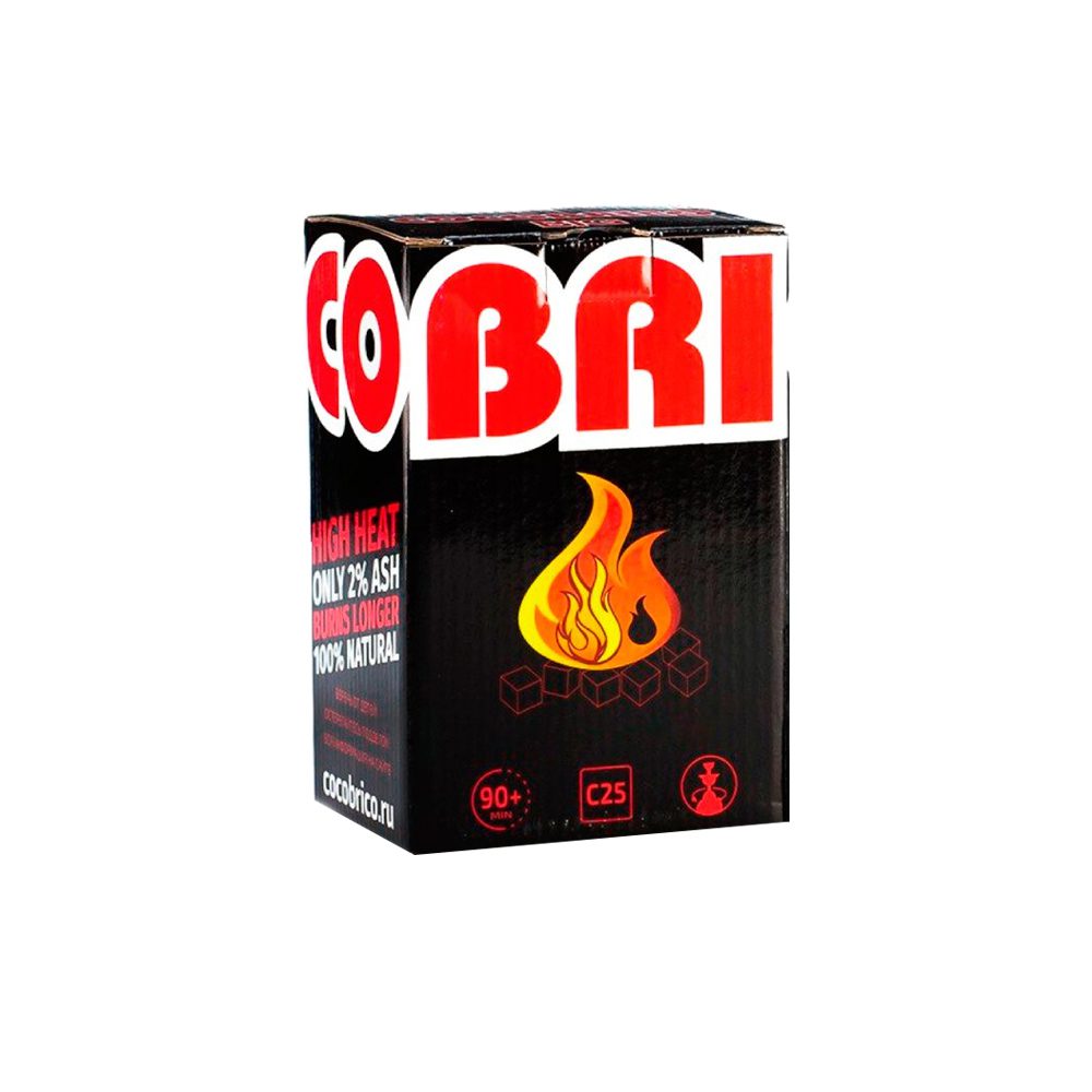Cocobrico 25мм/84шт уголь для кальяна