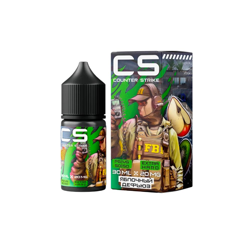 Counter Strike salt (яблочный дефьюз) 20 hard M