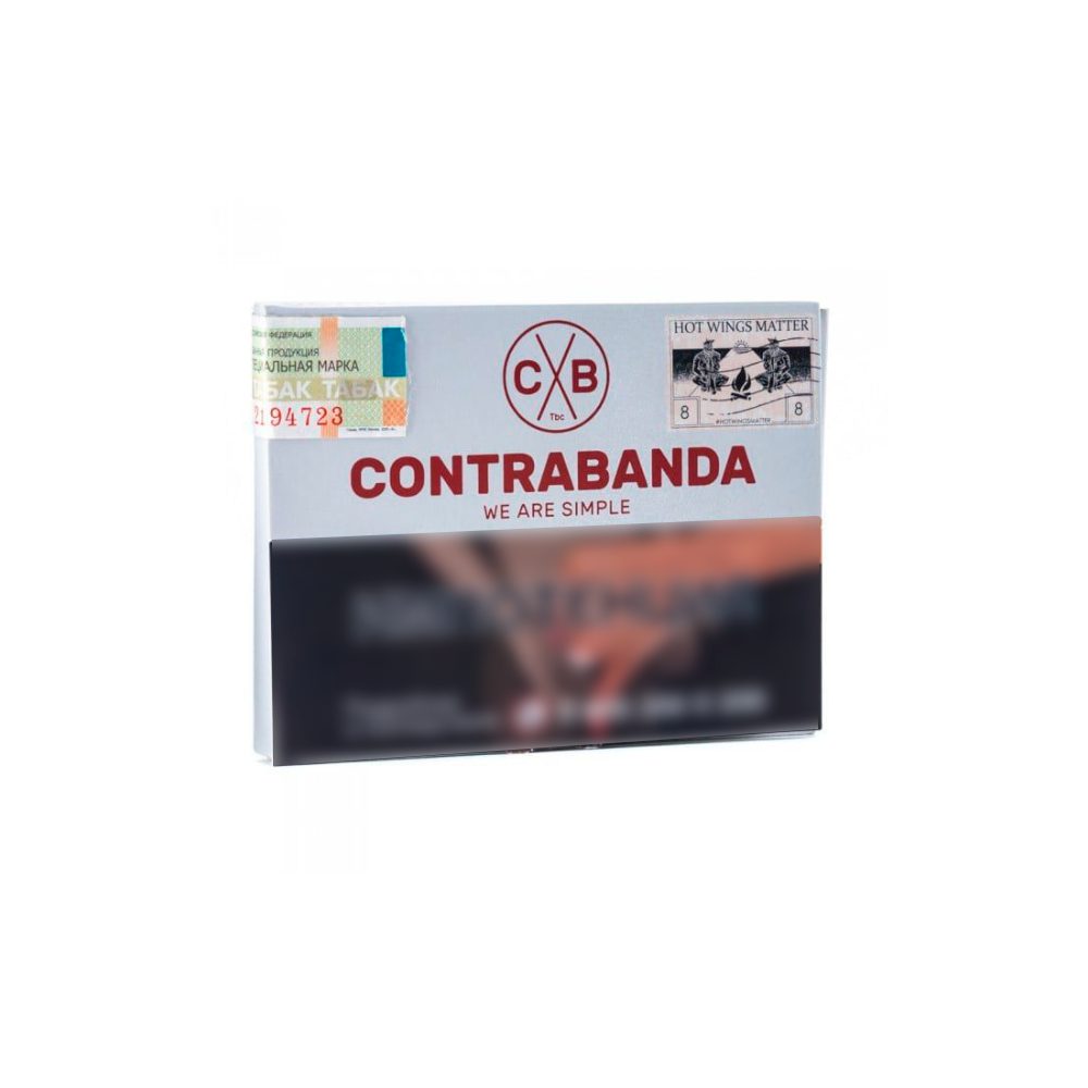 Contrabanda 40гр (hot wings matter) табак для кальяна