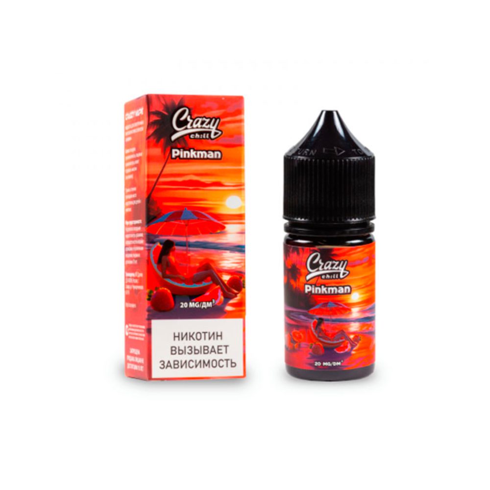 Crazy Chill Premium salt (pinkman) 20 hard M