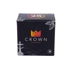 Crown 25мм/18шт уголь для кальяна