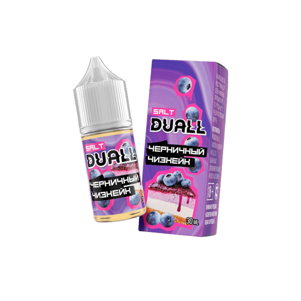 DUALL salt (черничный чизкейк) 20 hard M