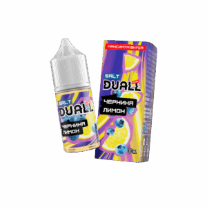 DUALL salt (черника/лимон) 20mg M