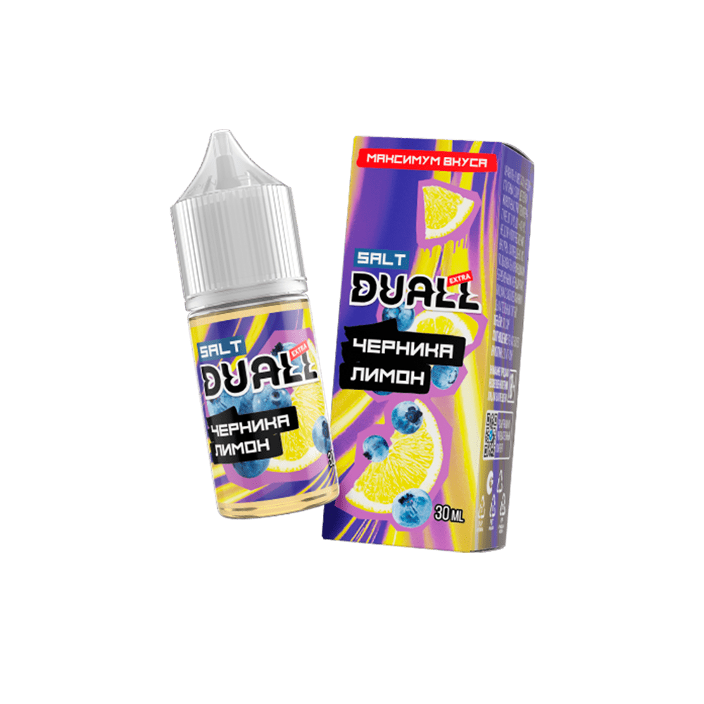 DUALL salt (черника/лимон) 20mg M