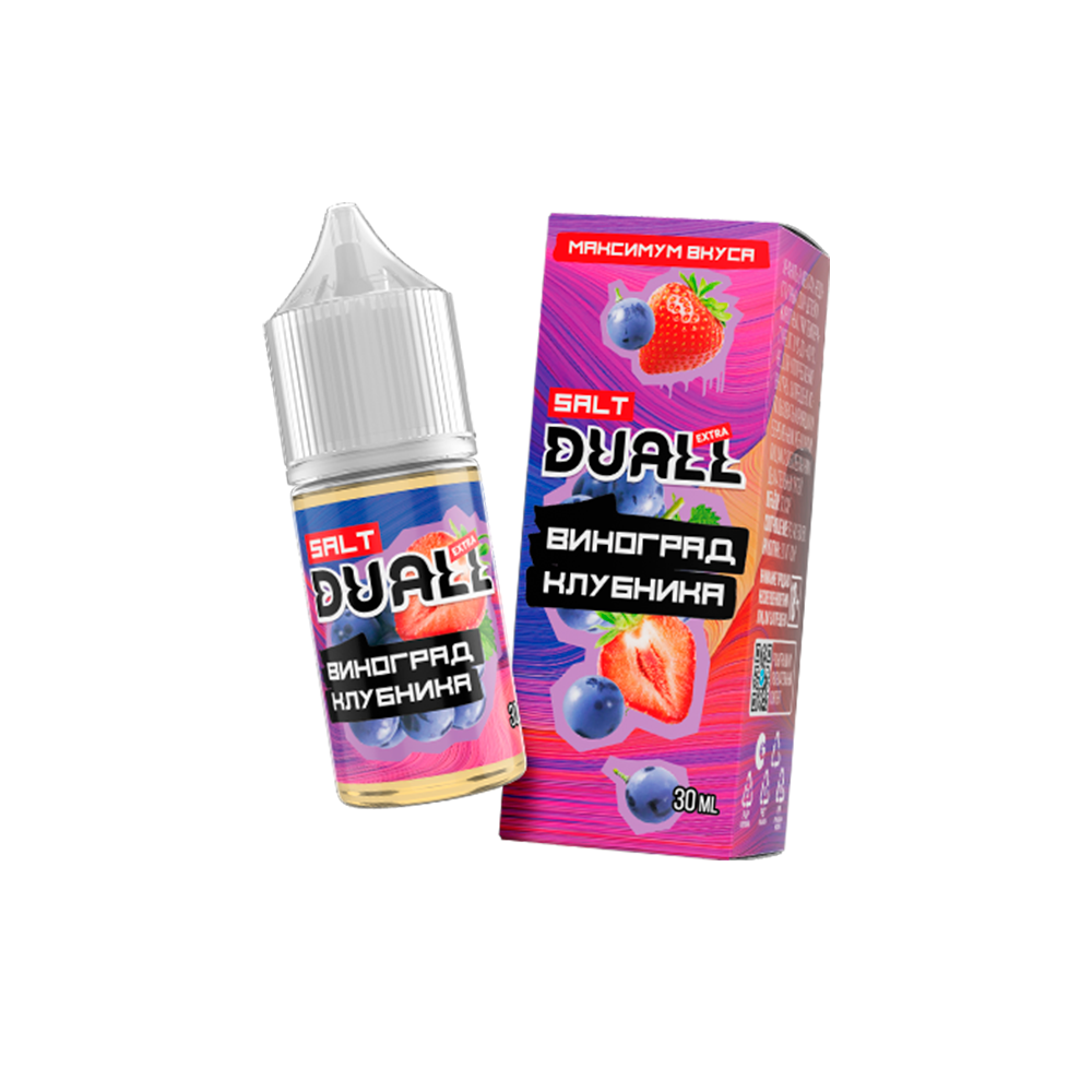 DUALL salt (виноград/клубника) 20mg M