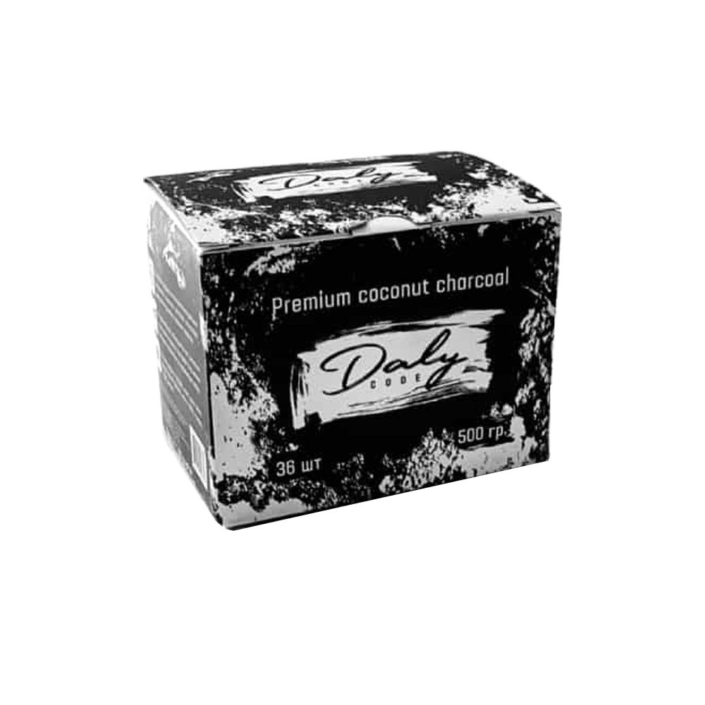 Daly 25мм/36шт уголь для кальяна