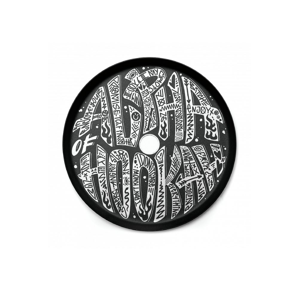 Дизайнерское блюдце Alpha Hookah №3