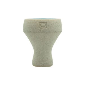 Forma Турка “Бетон” (серый/голубой) чаша для кальяна