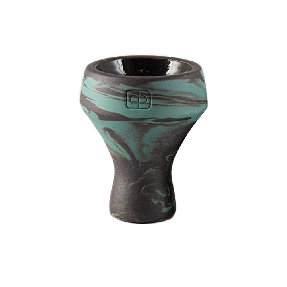 Forma турка (изумруд/чёрная глазурь) чаша для кальяна