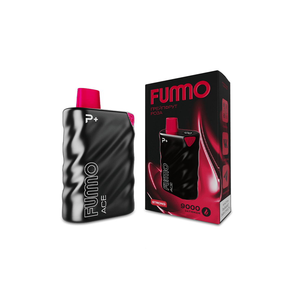 Fummo Ace 9000 (грейпфрут/роза) M
