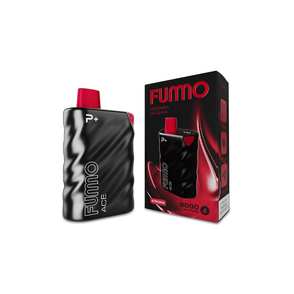 Fummo Ace 9000 (клюква/малина) M