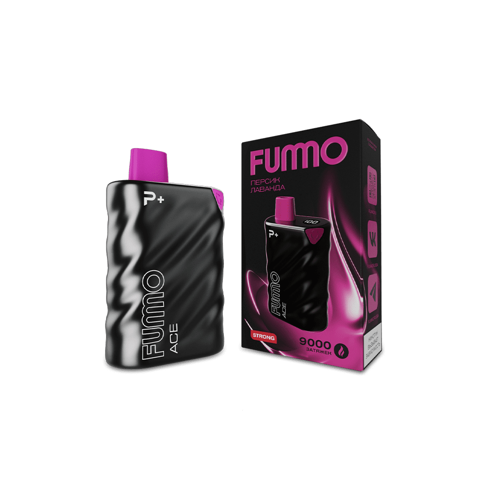 Fummo Ace 9000 (персик/лаванда) M