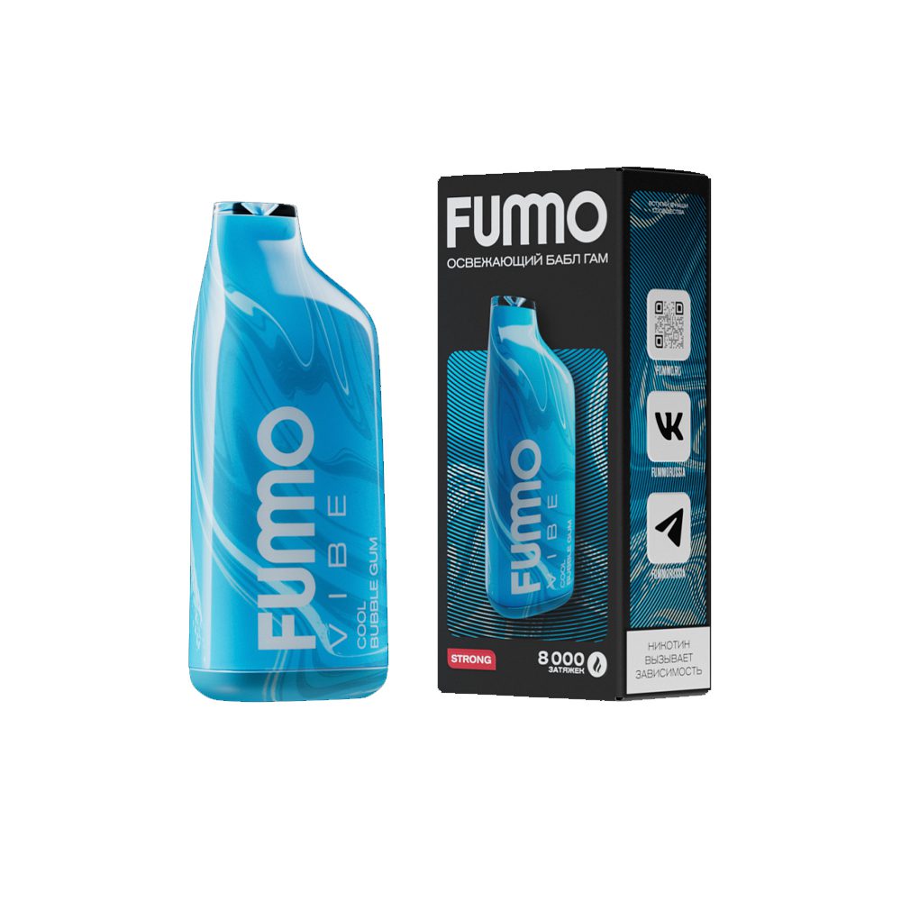 Fummo Vibe 8000 (cool bubble gum) M