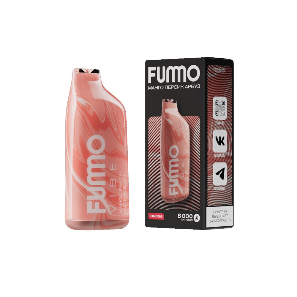 Fummo Vibe 8000 (mango/peach/watermelon) M