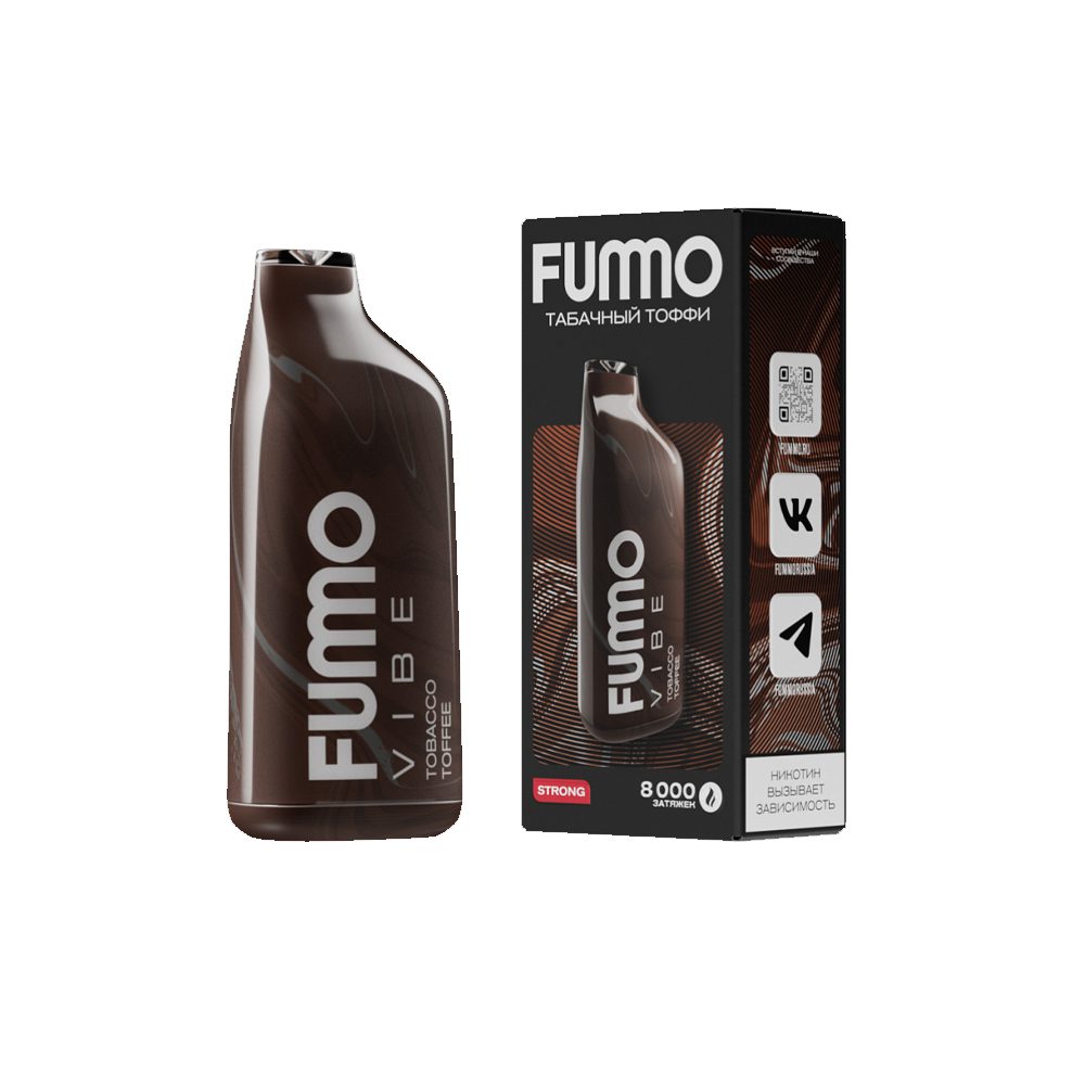 Fummo Vibe 8000 (tobacco toffee) M