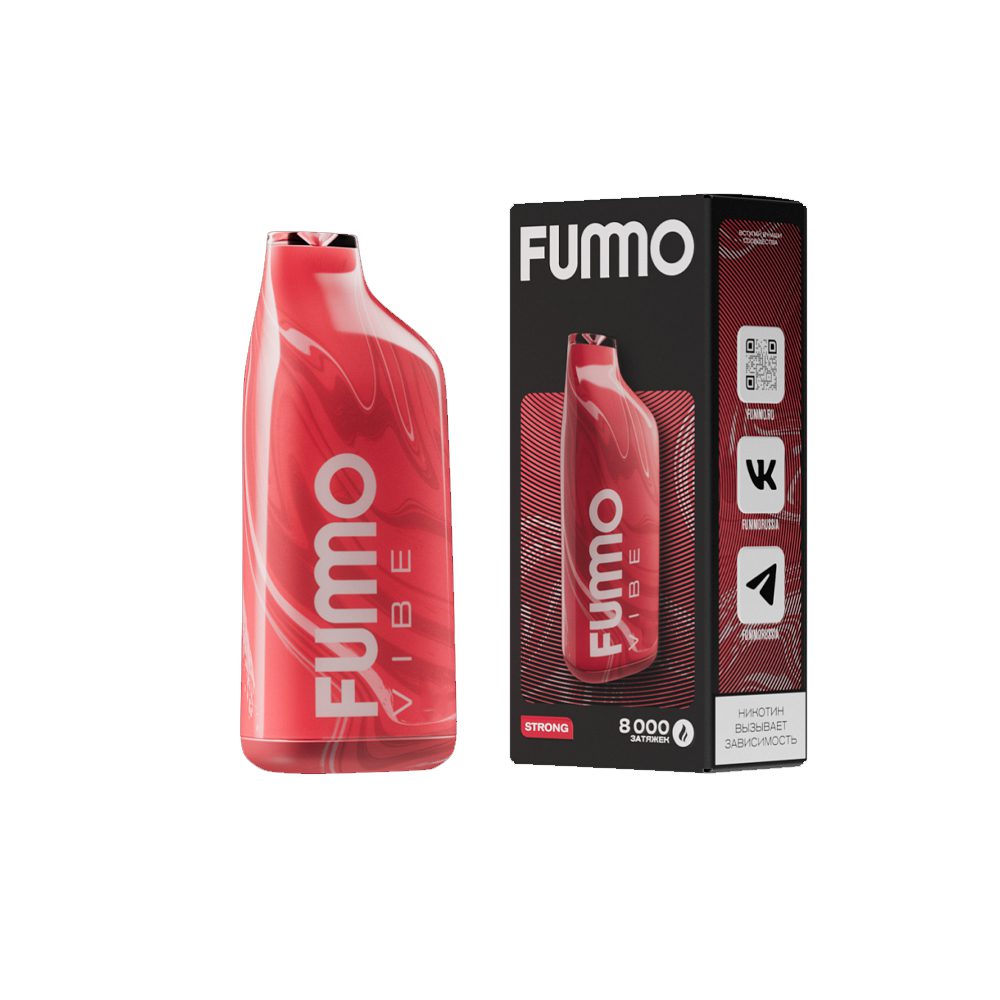Fummo Vibe 8000 (white gummy) M