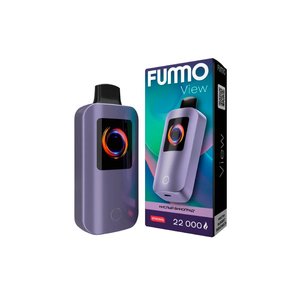 Fummo View 22000 (кислый виноград) M