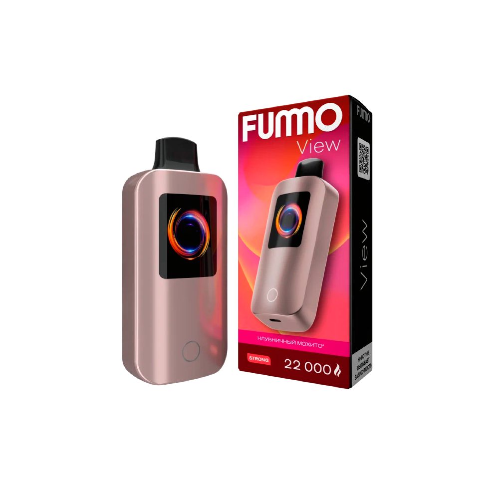 Fummo View 22000 (клубничный мохито) M