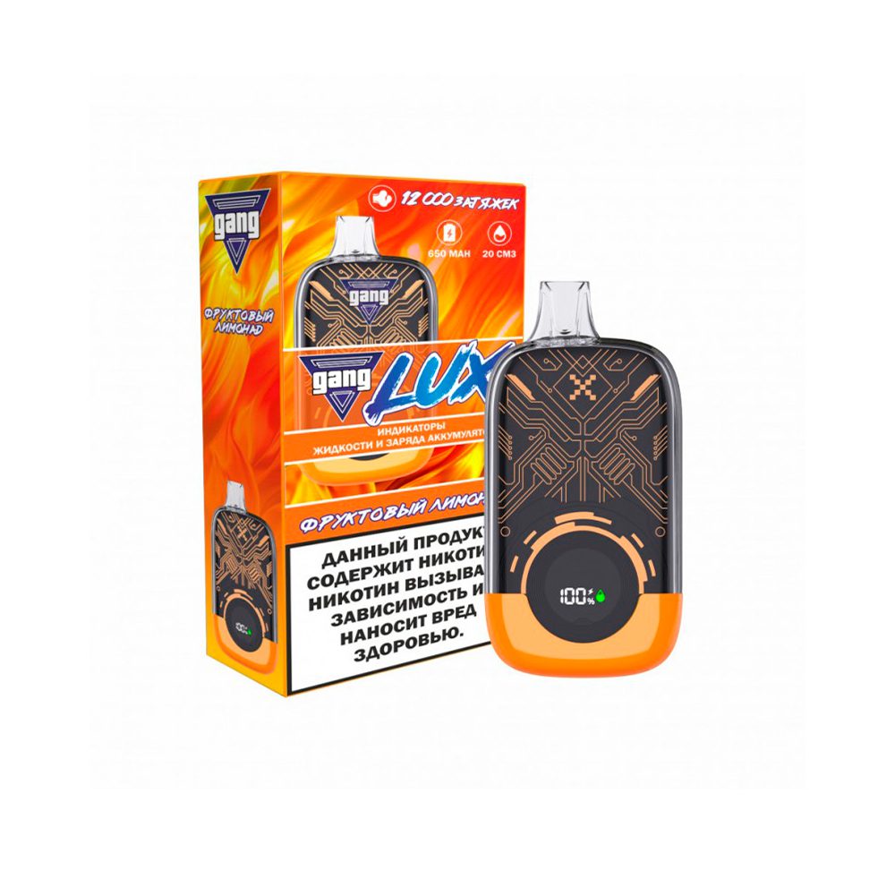 Gang Lux 12000 (фруктовый лимонад) M