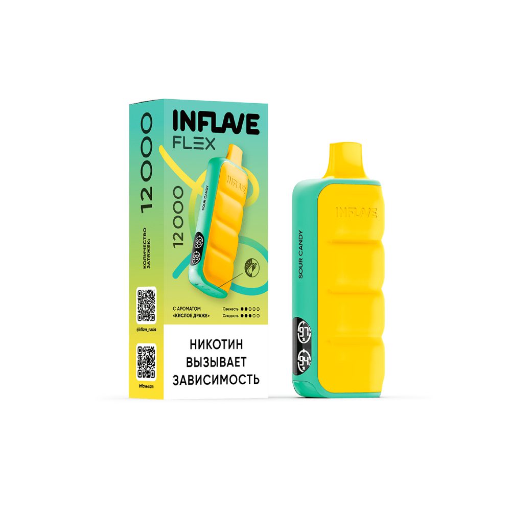 Inflave Flex 12000 (кислое драже) M