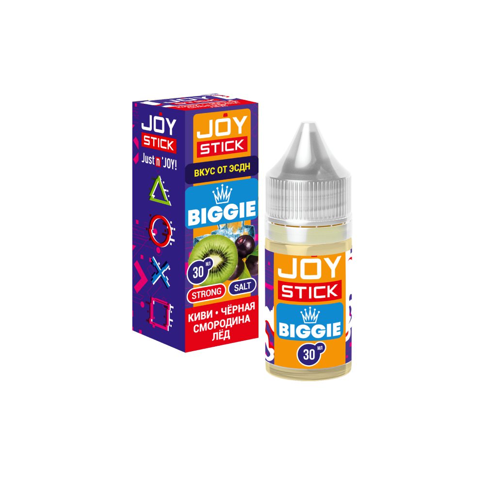 JoyStick Biggie salt (киви/черная смородина/лед) 20 hard M