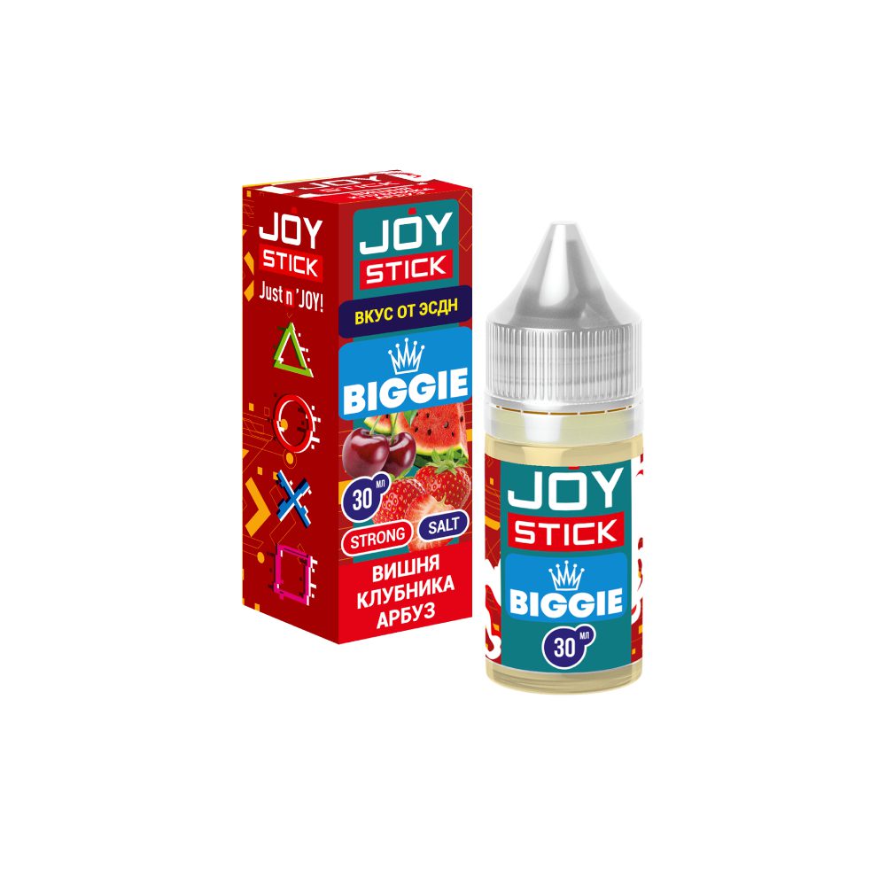 JoyStick Biggie salt (вишня/клубника/арбуз) 20 hard M