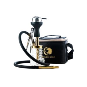 Кальян 7-Star X2 (gold) + сумка